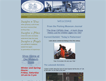 Tablet Screenshot of commercialfishingmuseum.org